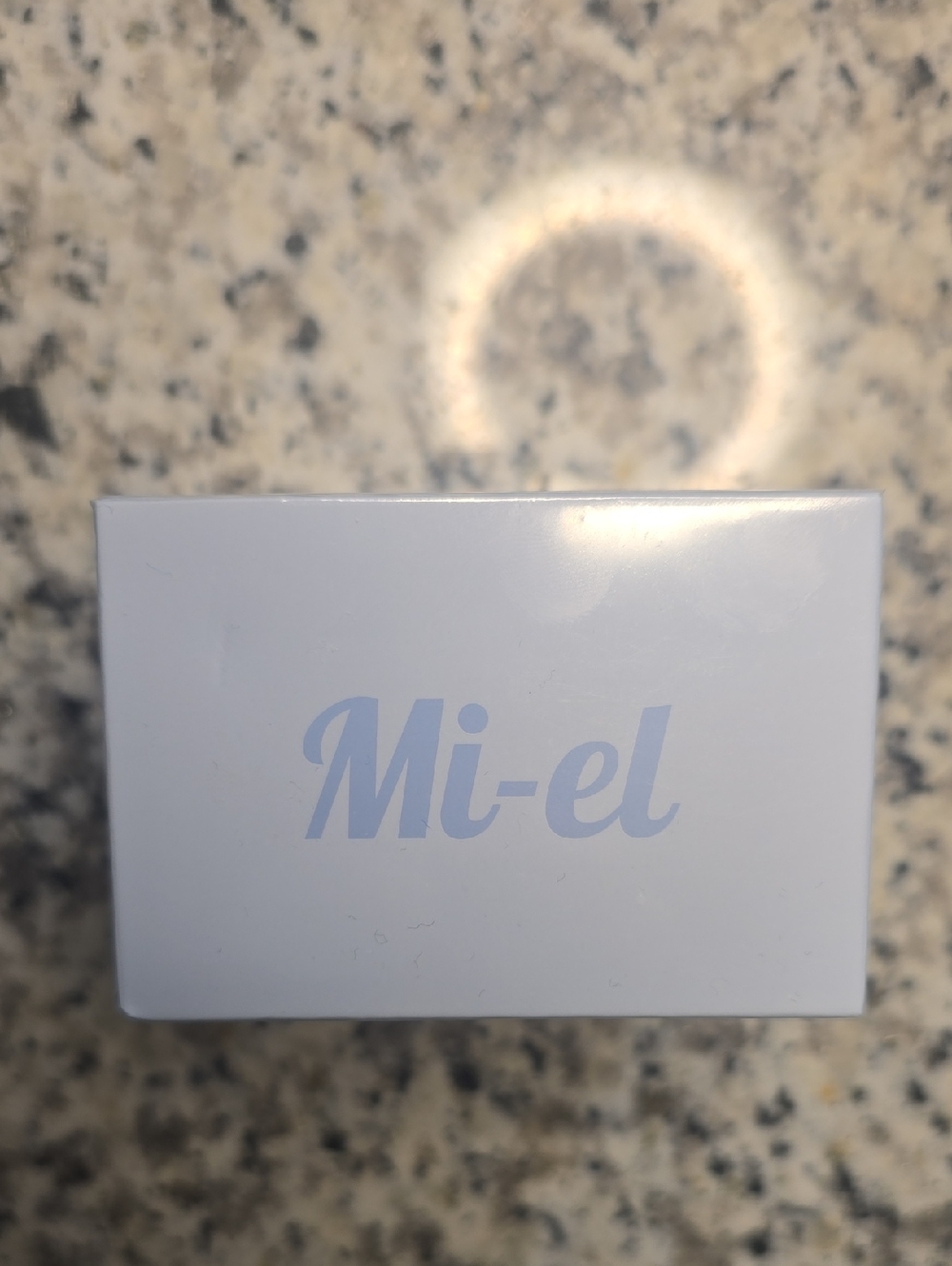 Mi-el White Box with Pale Blue Logo